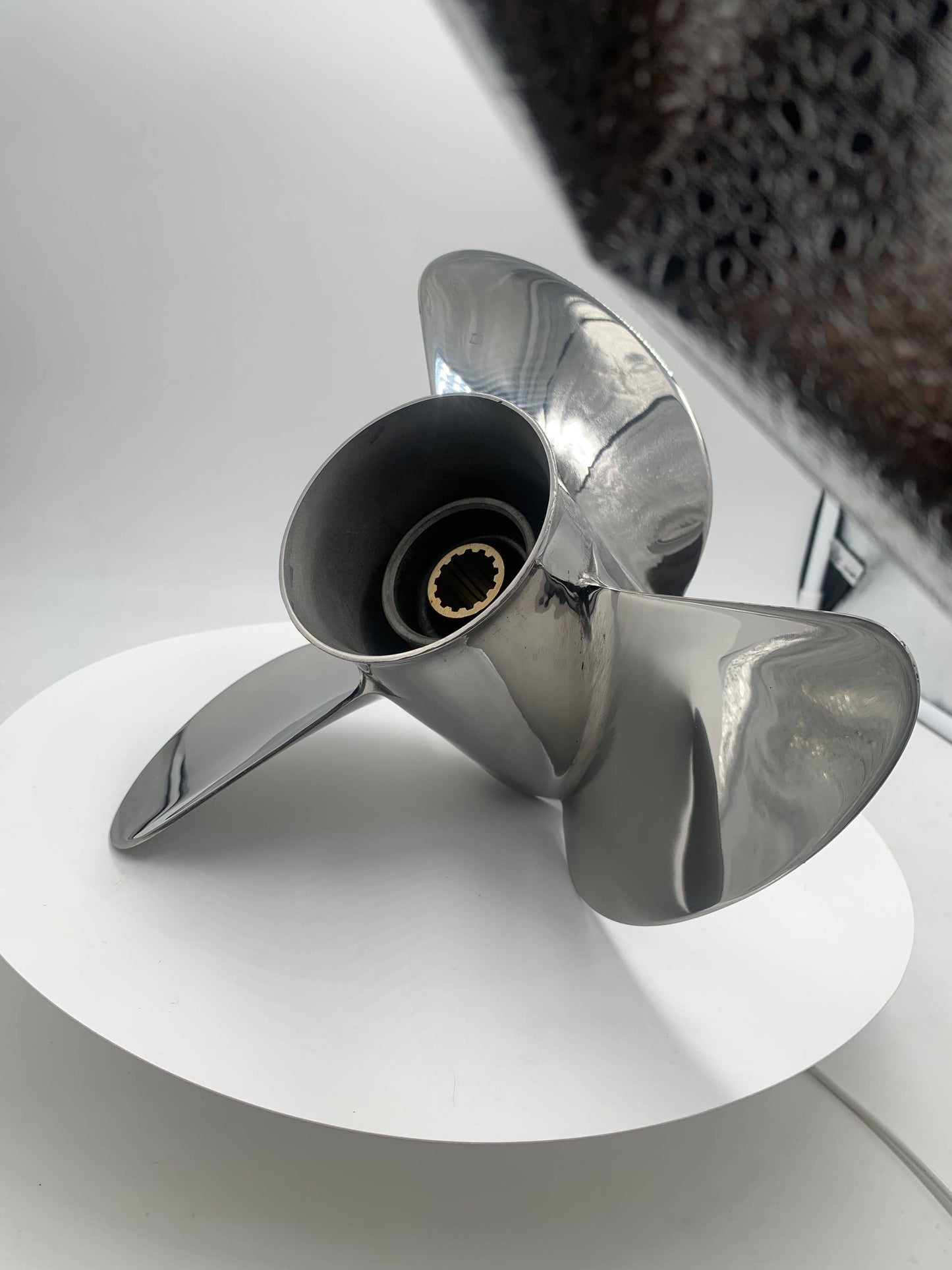 35-60HP 10-1/4x16 Stainless Steel Propeller 13 tooth SS Prop for HONDA Outboard Motor