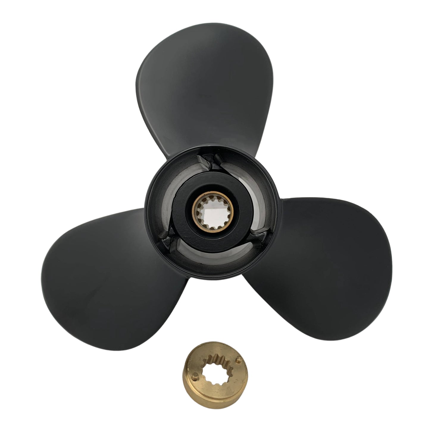 30-70HP 10-1/4X14 Aluminium Propeller 13 Tooth for MERCURY Outboard 48- 73138A45