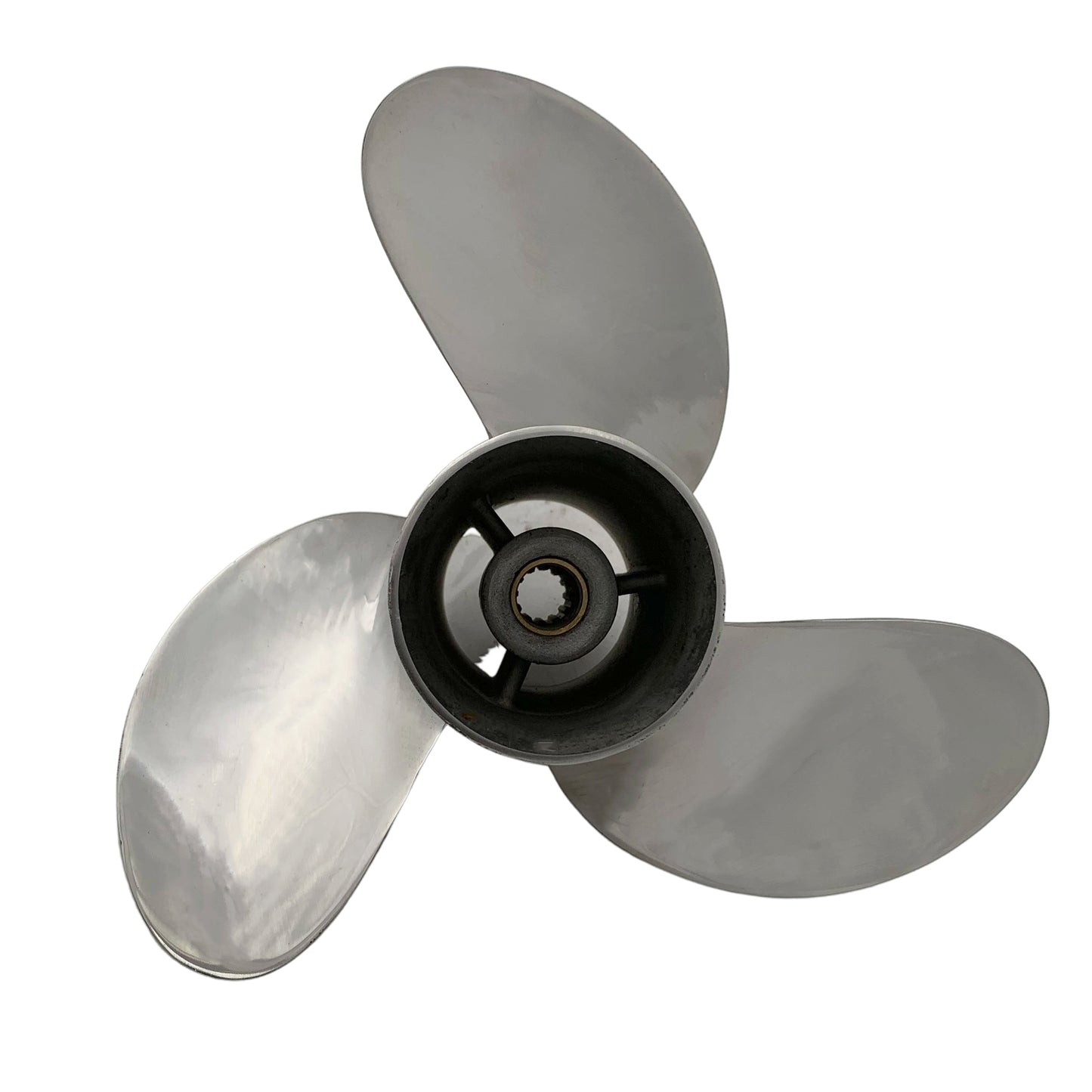 5-6HP 8.5X8.5 Stainless Steel Propeller 12 tooth SS Prop for MERCURY outboard