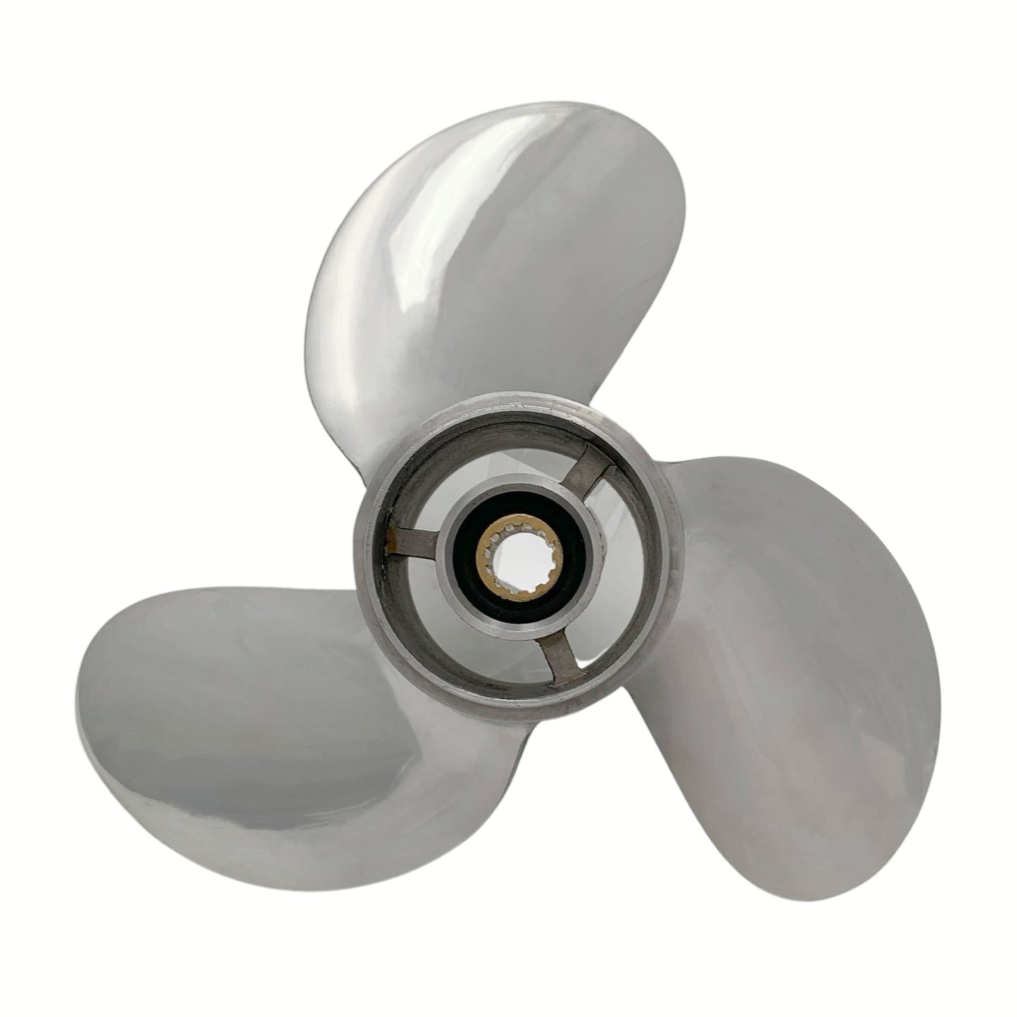 5-6HP 8.5X8.5 Stainless Steel Propeller 12 tooth SS Prop for TOHATSU outboard