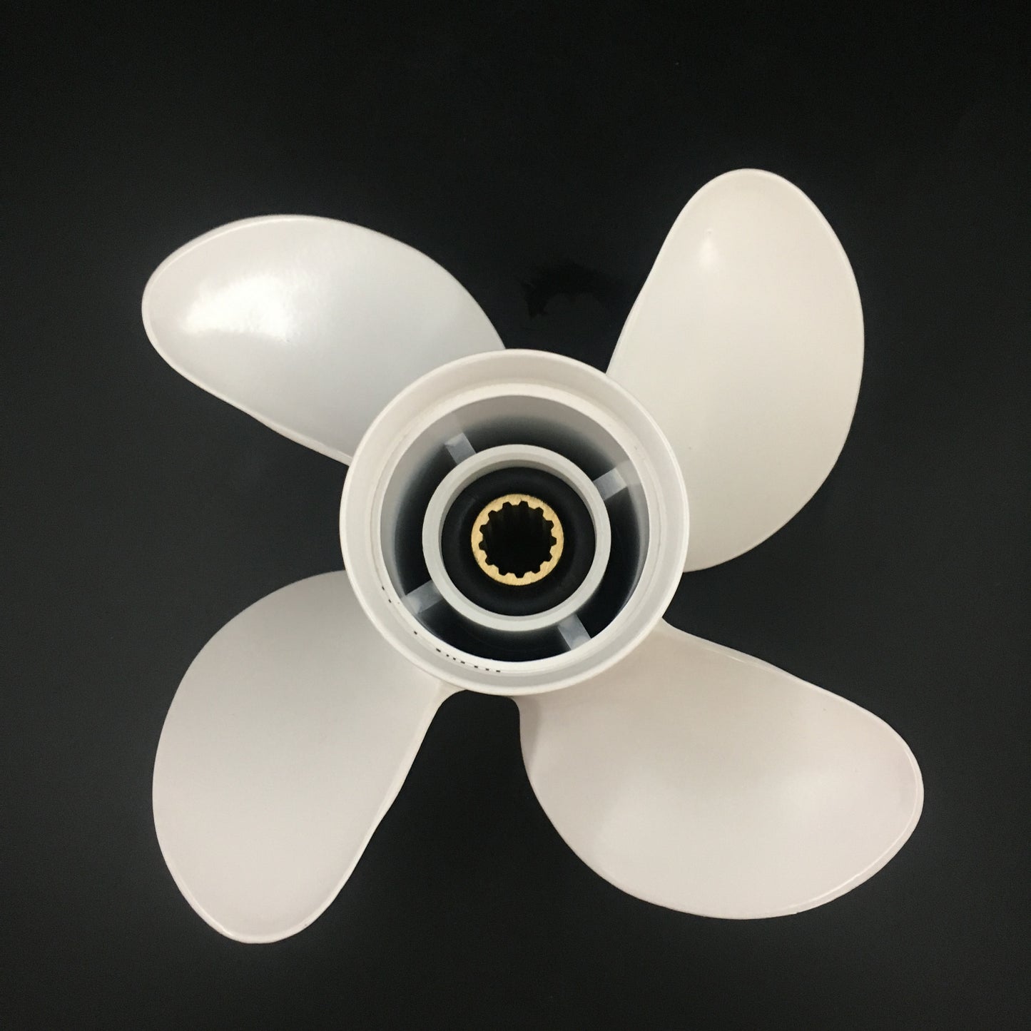4 Blades 40-60HP 10-3/8x13 Aluminum Propeller 13 Tooth for YAMAHA outboard