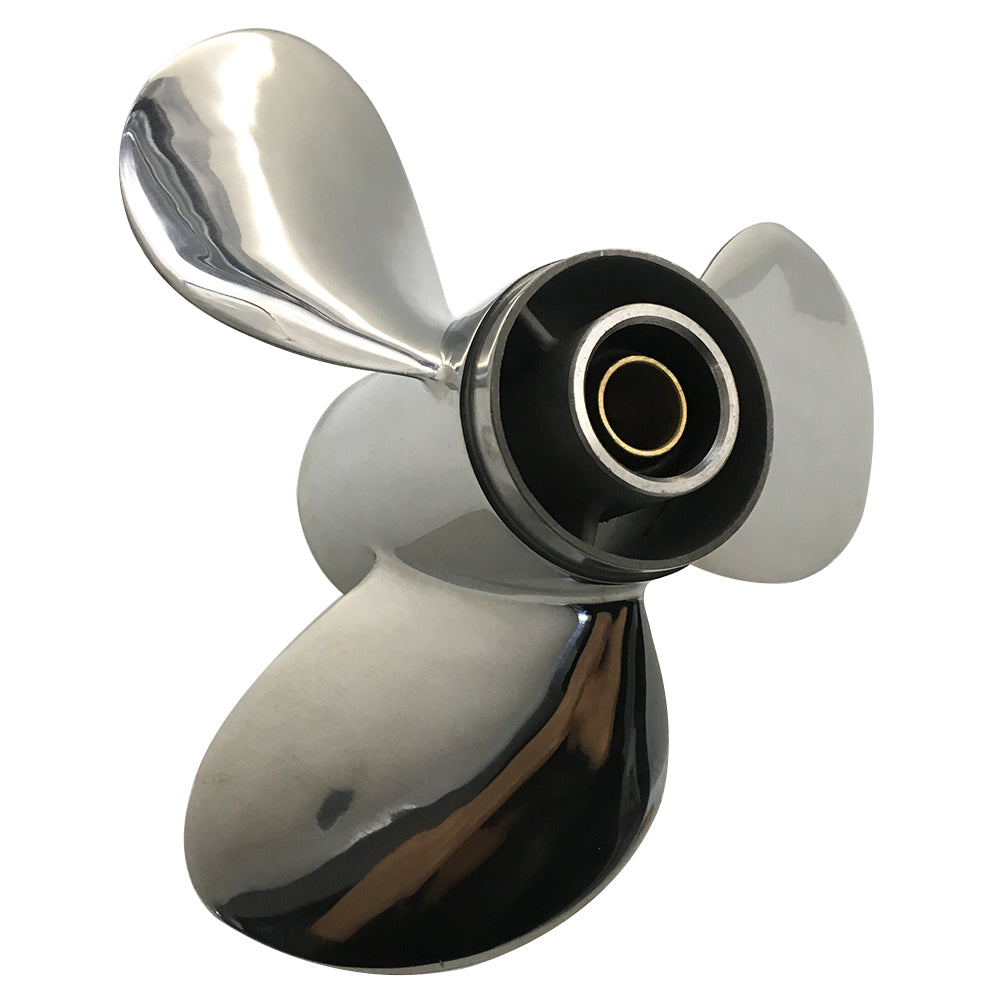 20-30HP 9-7/8x12 Stainless Steel Propeller 10 tooth SS Prop for YAMAHA outboard 9.875x12 OEM 664-45972-00-98