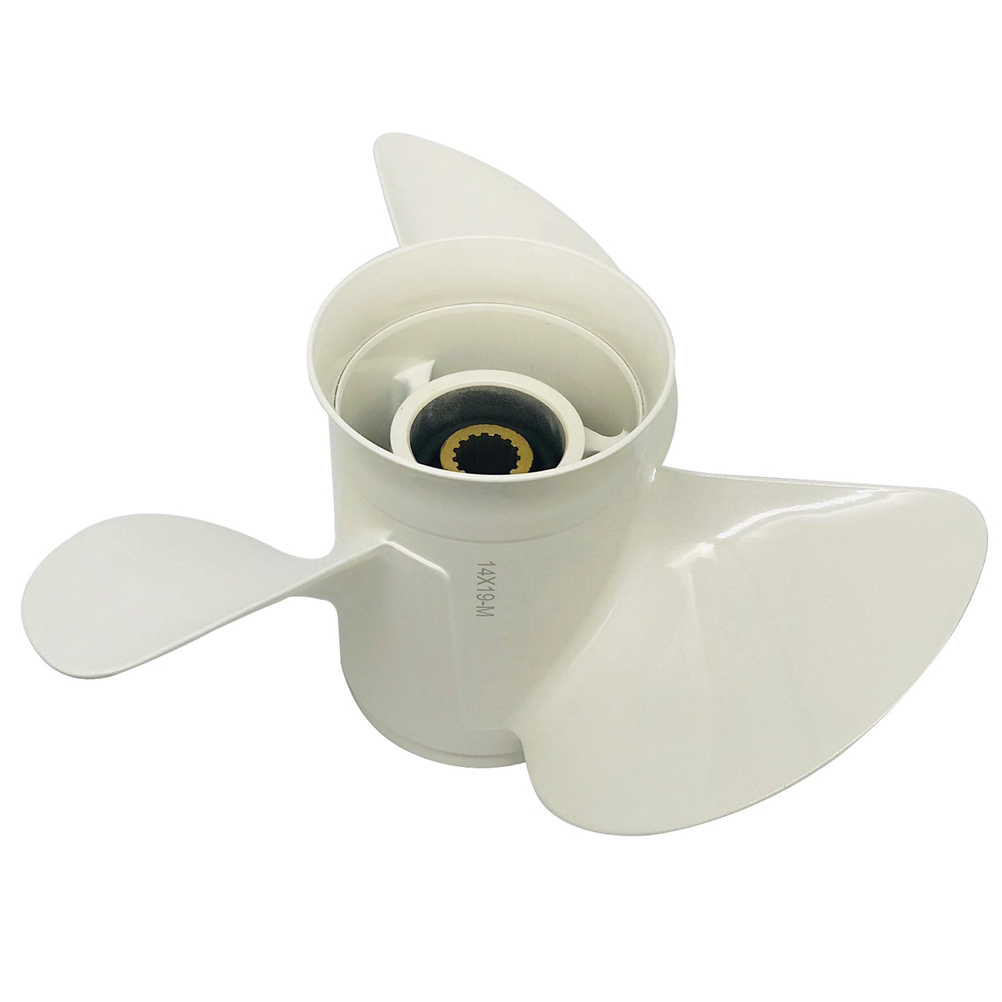 60-130HP 14x19 Aluminum Propeller 15 Tooth for YAMAHA outboard