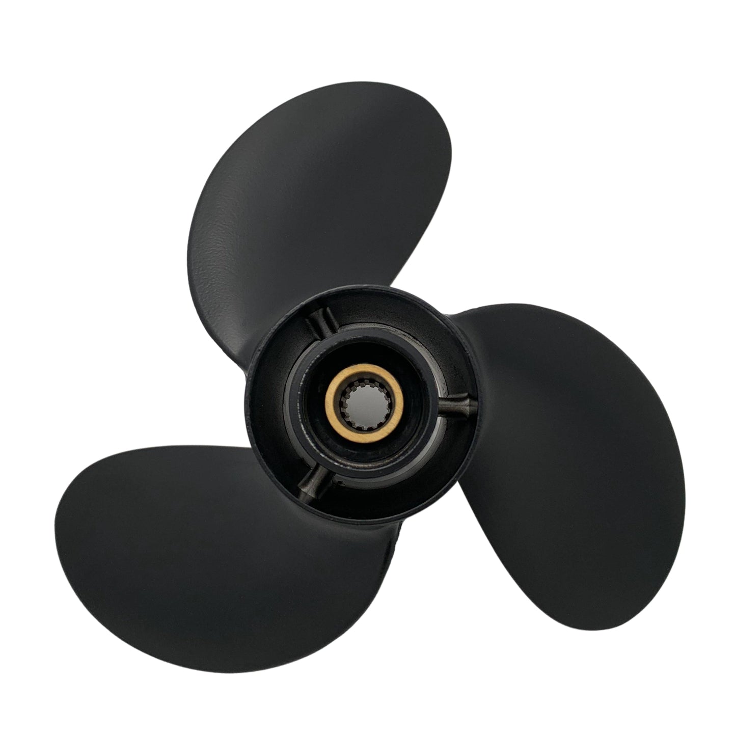 9.9-18HP 9-1/4X12 Aluminium Propeller 14 Tooth for Tohatsu Outboard 9.25X12