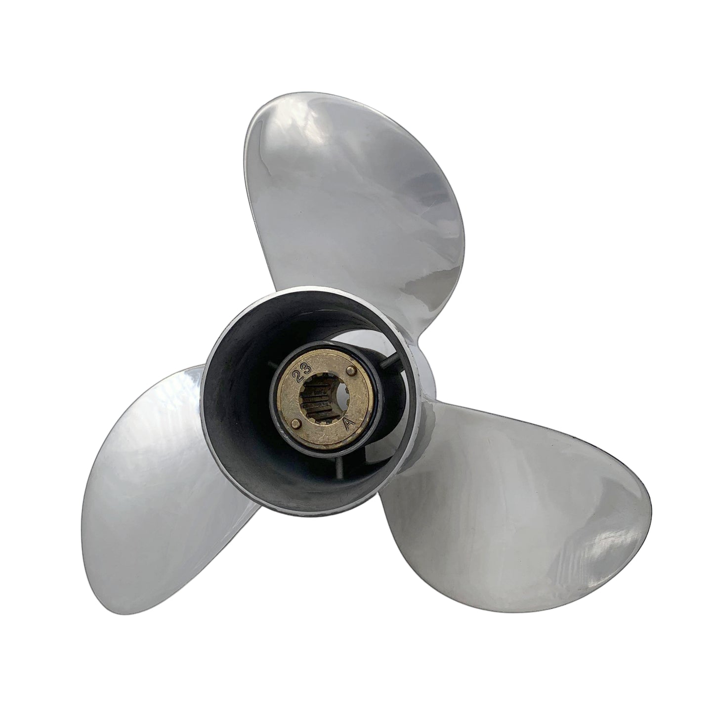 30-70HP 11-1/8X13 Stainless Steel Propeller 13 tooth SS Prop for MERCURY Outboard