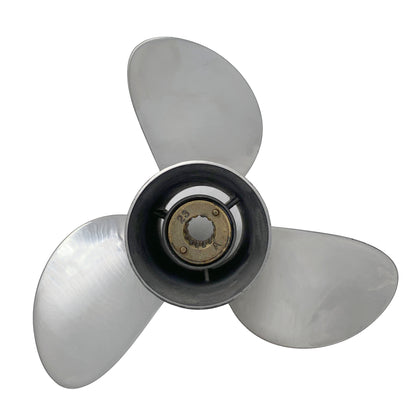 30-70HP 11-1/8X13 Stainless Steel Propeller 13 tooth SS Prop for MERCURY Outboard