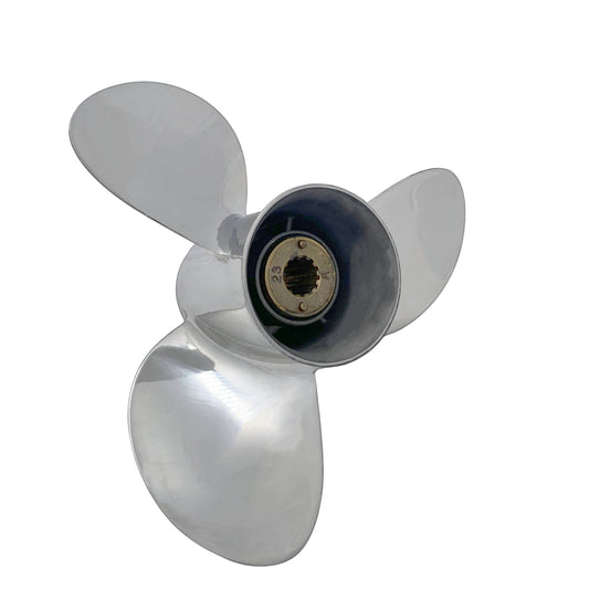 30-70HP 11-1/8X13 Stainless Steel Propeller 13 tooth SS Prop for MERCURY Outboard