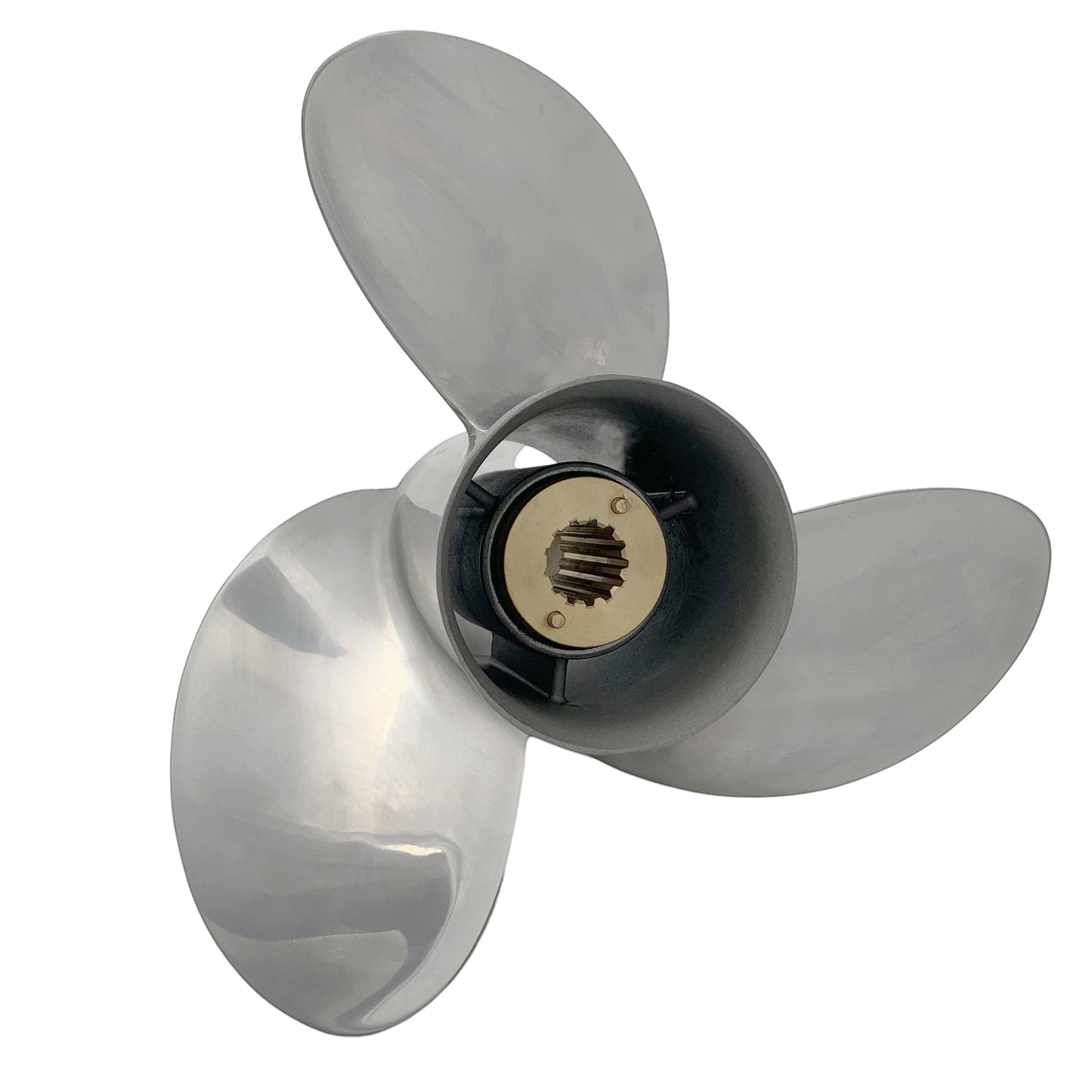 30-70HP 10-7/8X11 Stainless Steel Propeller 13 tooth SS Prop for MERCURY Outboard