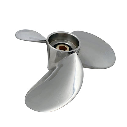 4-6HP 7-1/2x8 Stainless Steel Propeller 9 tooth SS Prop for YAMAHA outboard 7.5x8