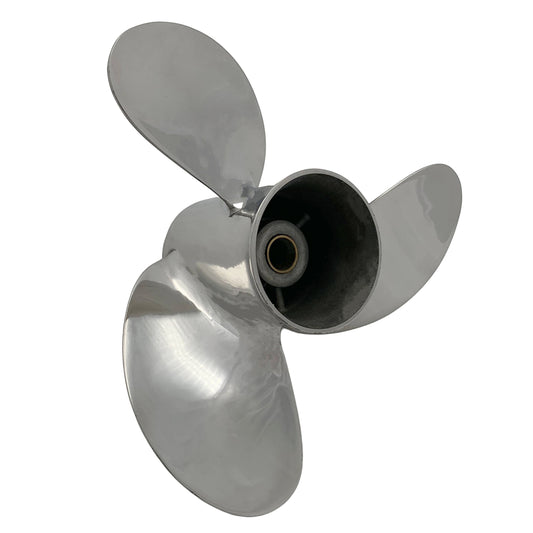 5-6HP 8.5X8.5 Stainless Steel Propeller 12 tooth SS Prop for MERCURY outboard