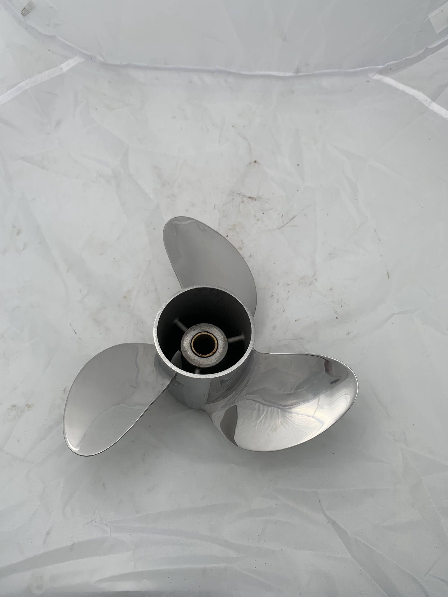 5-6HP 7.8X8 Stainless Steel Propeller 12 tooth SS Prop for MERCURY outboard