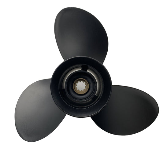 9.9-25HP 10 Tooth 10-3/8X12 Aluminium Propeller for MERCURY Outboard OEM 48-19639A40