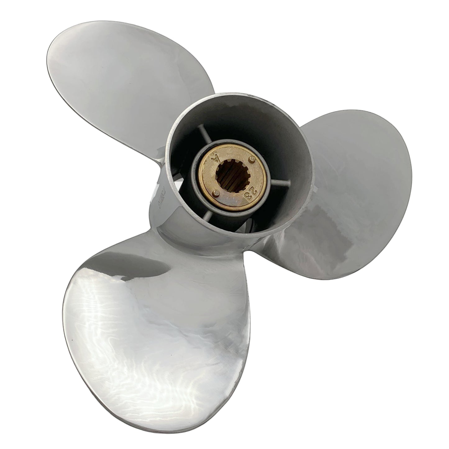 30-70HP 11-5/8X11 Stainless Steel Propeller 13 tooth SS Prop for MERCURY Outboard