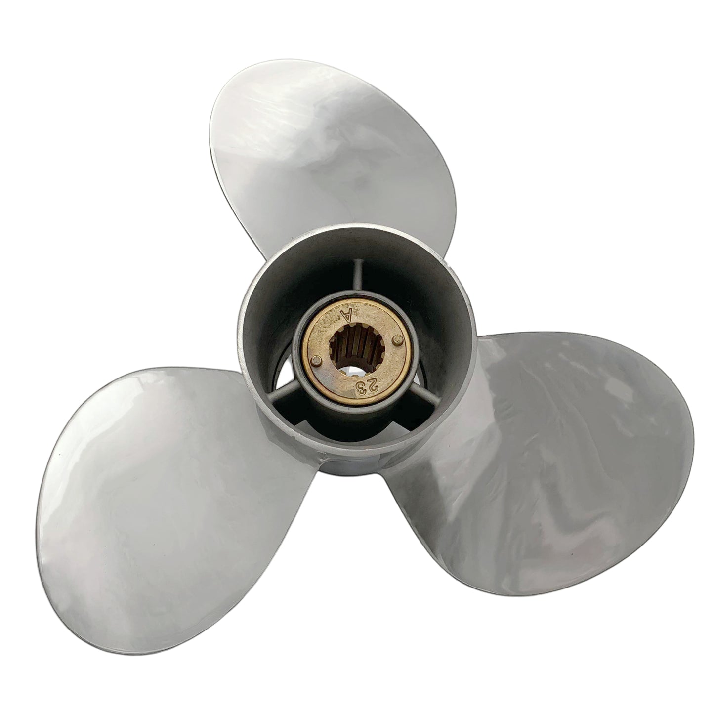 30-70HP 11-5/8X11 Stainless Steel Propeller 13 tooth SS Prop for MERCURY Outboard