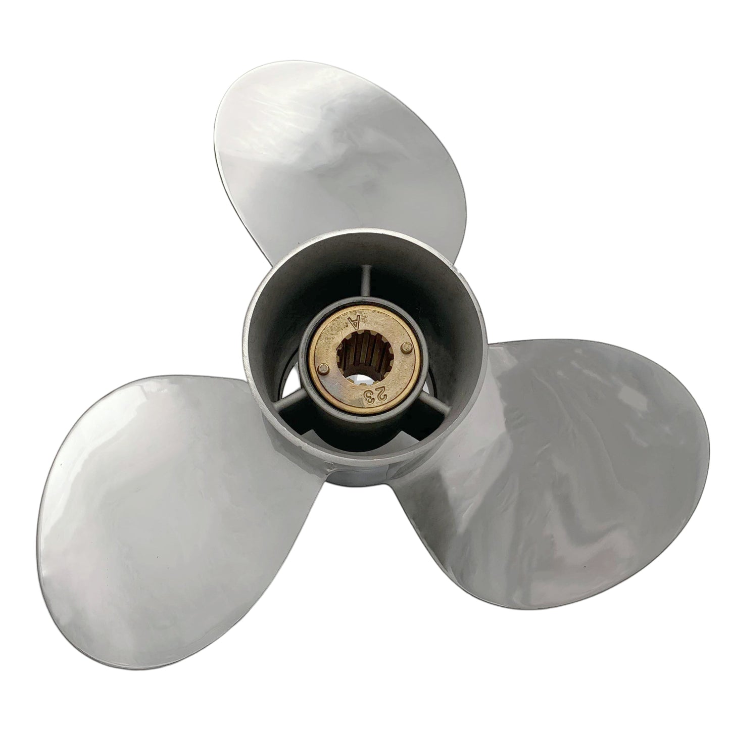 30-70HP 11X12 Stainless Steel Propeller 13 tooth SS Prop for MERCURY Outboard