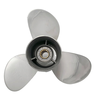 35-50HP 11.1X13 Stainless Steel Propeller 13 Tooth SS Prop for TOHATSU Outboard