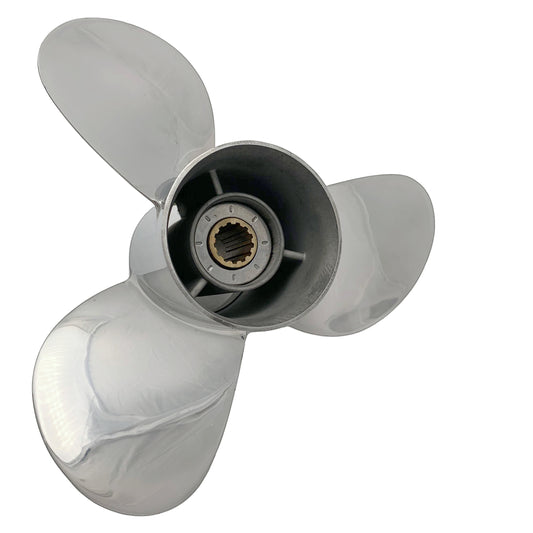 35-65HP 11-5/8X11 Stainless Steel Propeller 13 Tooth SS Prop for SUZUKI Outboard