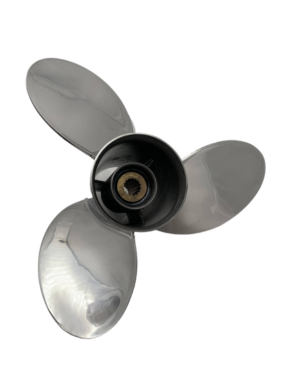 150-250HP 15-1/4x17 Stainless Steel Propeller 15 tooth SS RH 4-3/4" Gearcase Prop for YAMAHA outboard 15.25x17