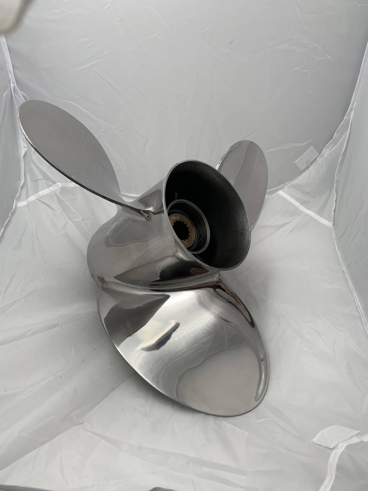 150-250HP 14-1/2x19 Stainless Steel Propeller 15 tooth SS RH 4-3/4" Gearcase Prop for YAMAHA outboard 14.5x19