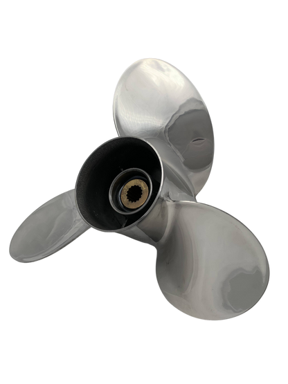 150-250HP 15-1/4x17 Stainless Steel Propeller 15 tooth SS RH 4-3/4" Gearcase Prop for YAMAHA outboard 15.25x17