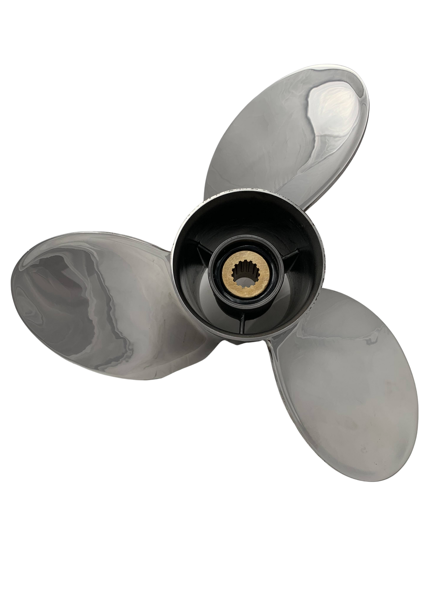 150-250HP 14x19 Stainless Steel Propeller 15 tooth SS LH 4-3/4" Gearcase Prop for YAMAHA outboard