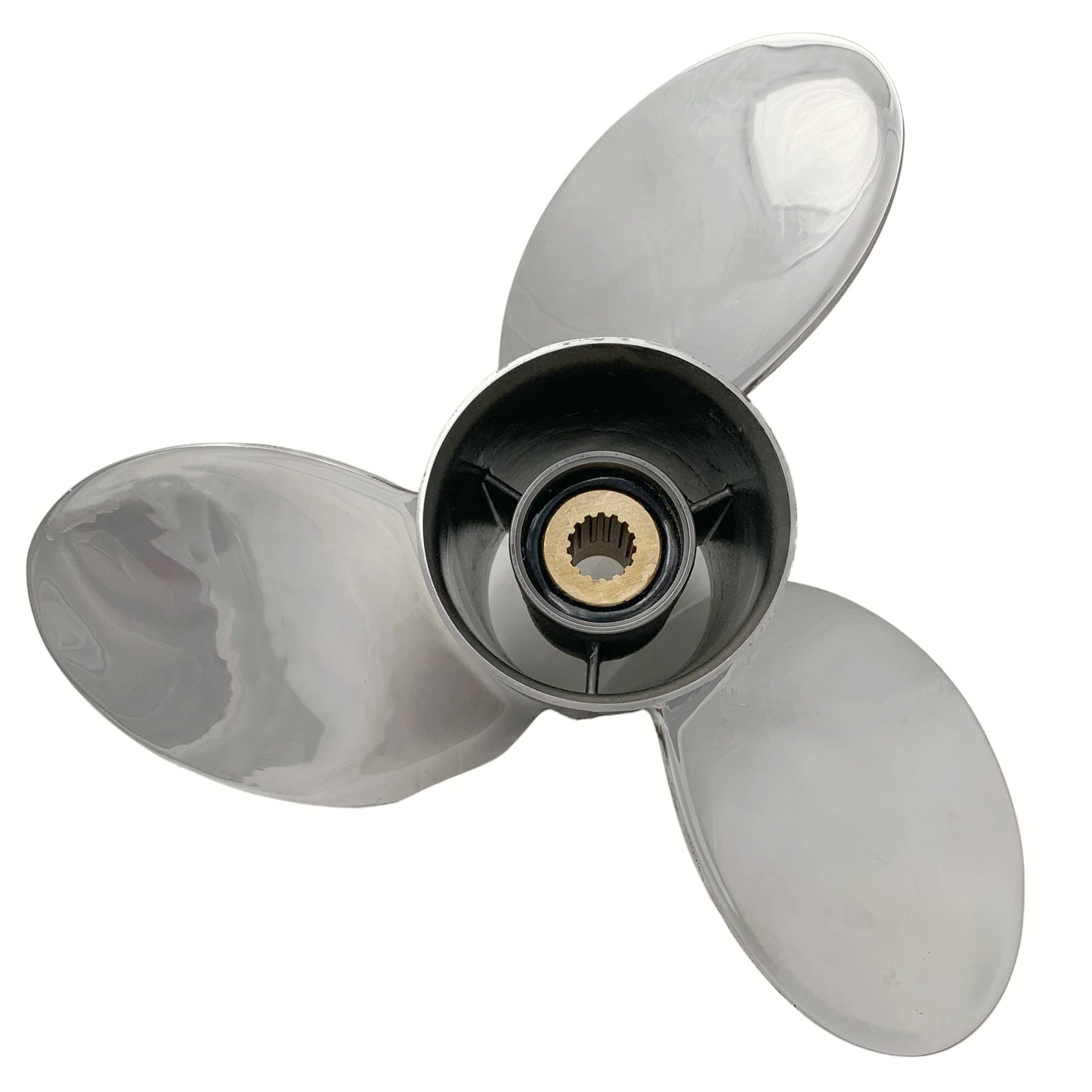 150-250HP 15-1/4x19 Stainless Steel Propeller 15 tooth SS LH 4-3/4" Gearcase Prop for YAMAHA outboard