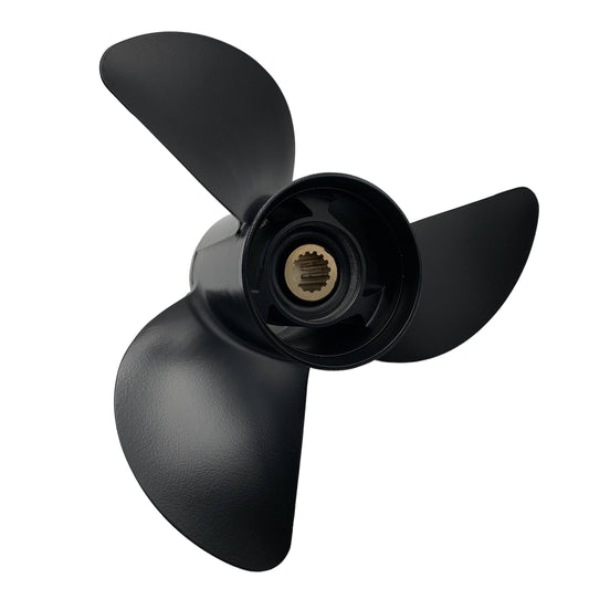 60-140HP 13.3x17 Aluminium Propeller 15 Tooth for Tohatsu Outboard Motor