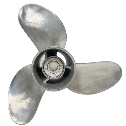 70-140HP 13-1/2X15 Stainless Steel Propeller 15 tooth SS Prop for MERCURY Outboard