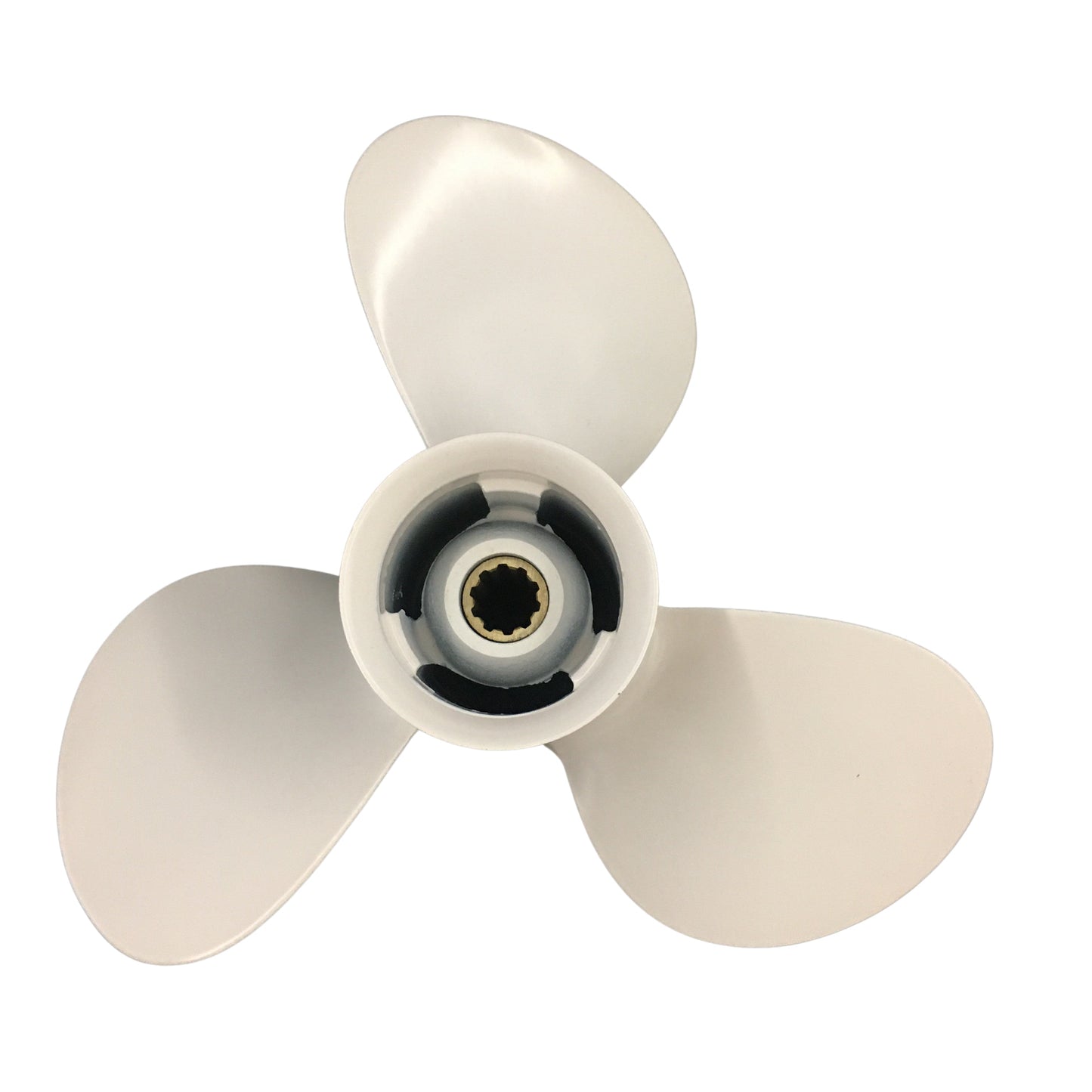 20-30HP 9-7/8x11-1/4 Aluminum Propeller 10 Tooth  for YAMAHA outboard OEM 664-45947-01-EL 9.875x11.25