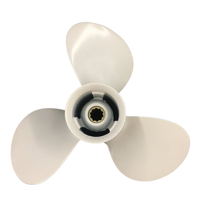 20-30HP 9-7/8x11-1/4 Aluminum Propeller 10 Tooth  for YAMAHA outboard OEM 664-45947-01-EL 9.875x11.25