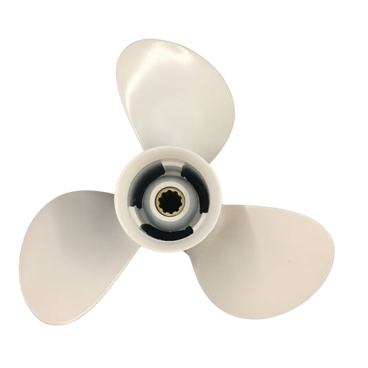 20-30HP 9-7/8x10-1/2 Aluminum Propeller 10 Tooth  for YAMAHA outboard OEM 664-45945-00-EL 9.875x10.5