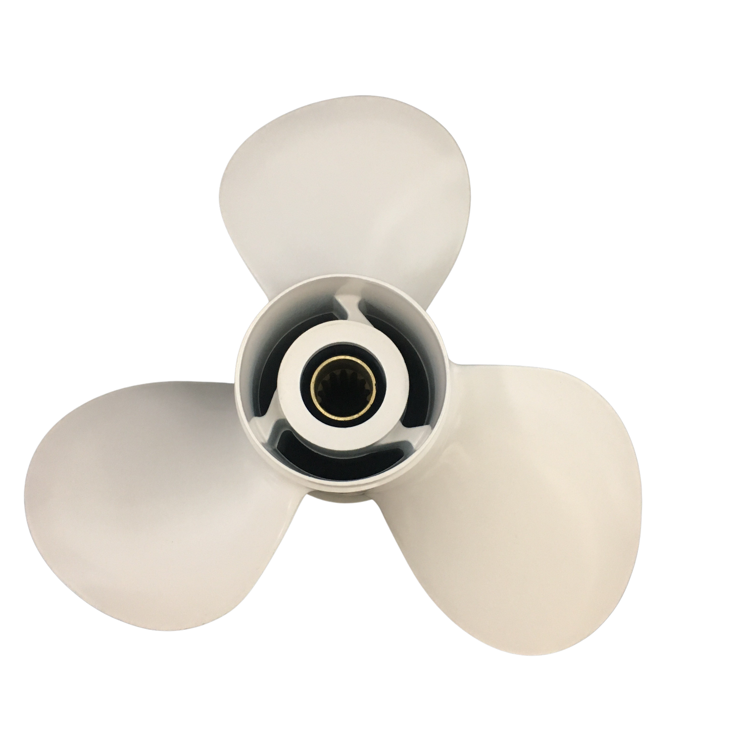 40-60HP 11-1/8x13 Aluminum Propeller 13 Tooth  for YAMAHA outboard OEM 69W-45945-00-EL 11-1/8x13