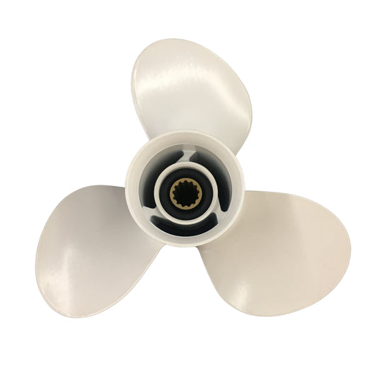 40-60HP 12-1/4x9 Aluminum Propeller 13 Tooth  for YAMAHA outboard OEM 663-45956-01-EL 12.25x9