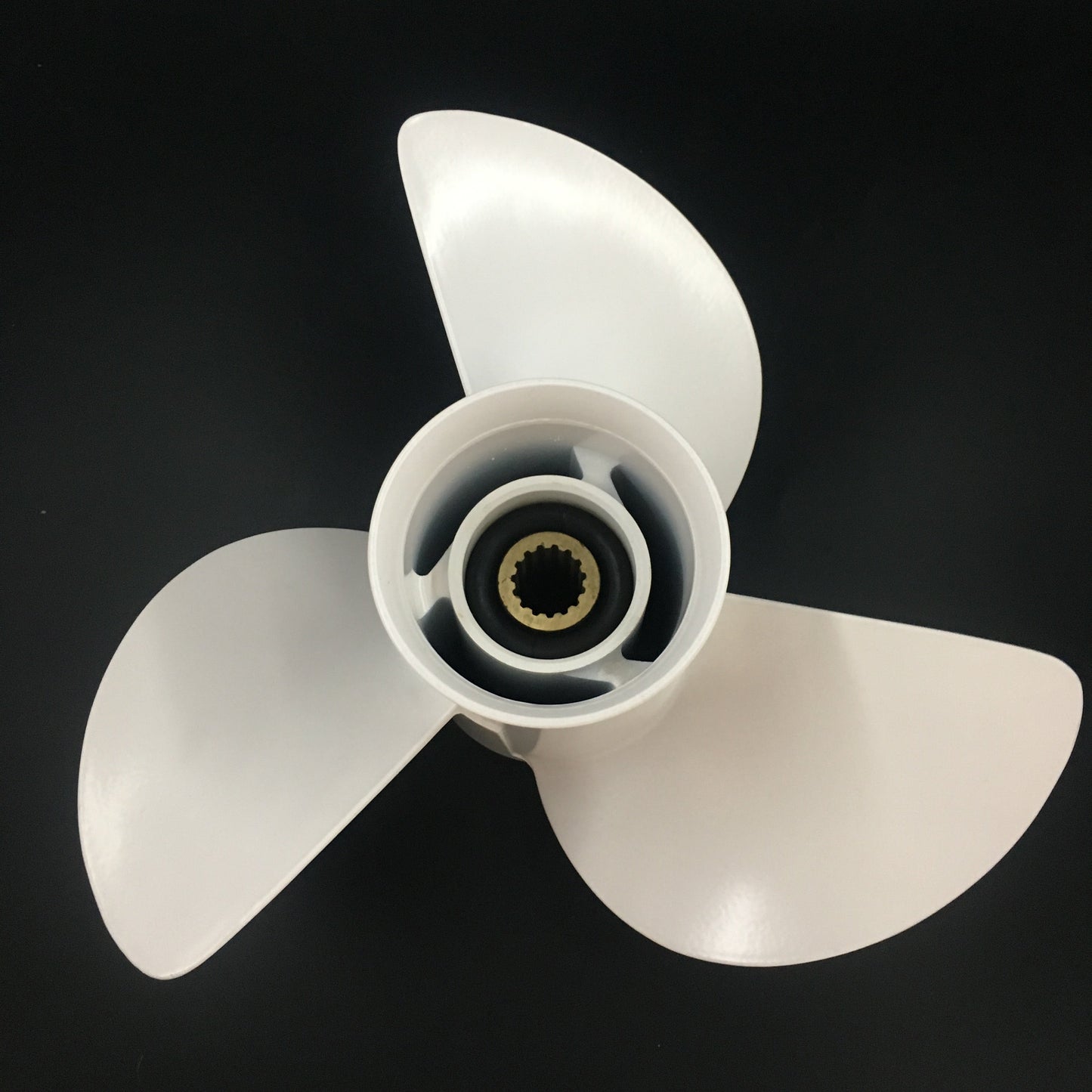 60-130HP 13-1/4x17 Aluminum Propeller 15 Tooth  for YAMAHA outboard 13.25x17 OEM 6E5-45945-01-EL