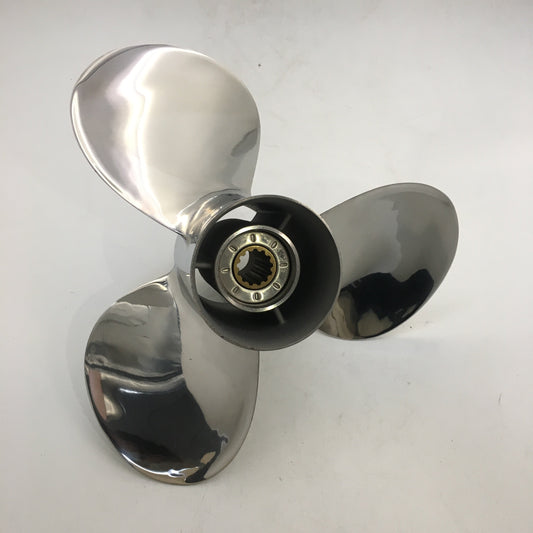 40-60HP 11-3/4x12 Stainless Steel Propeller 13 tooth SS Prop for YAMAHA outboard 11.75x12 OEM 663-45970-60-98