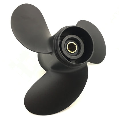 8-9.8HP 8.5x7.5 Aluminium Propeller 12 Tooth for Tohatsu Outboard