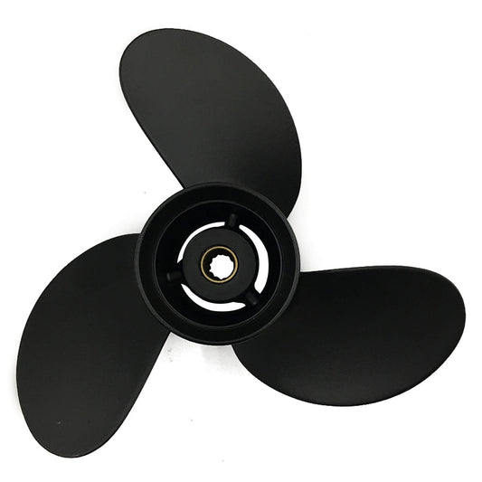 8-9.8HP 8.5x9.5 Aluminium Propeller 12 Tooth for Tohatsu Outboard