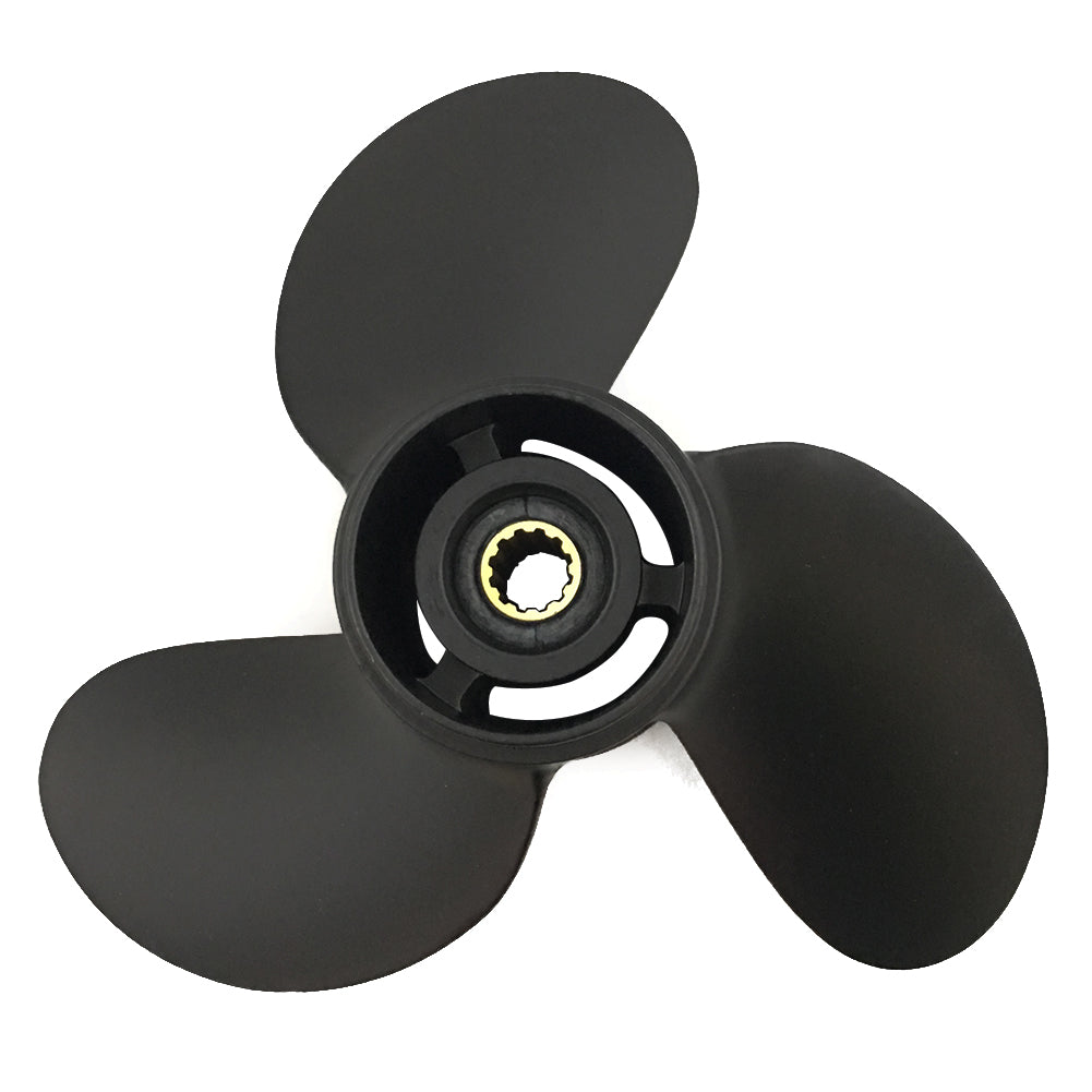 8-9.8HP 8.5x10 Aluminium Propeller 12 Tooth for Tohatsu Outboard