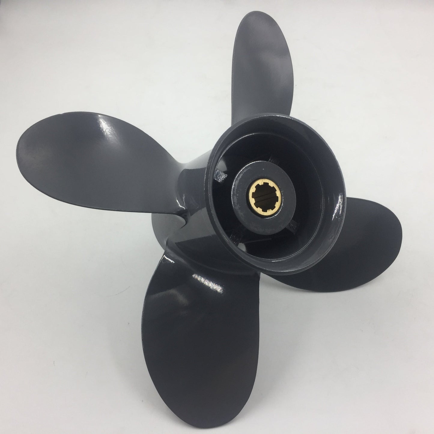 4 Blades 8-20HP 9-1/4x11 Aluminium outboard propeller 8 Tooth for HONDA outboards 9.25x11