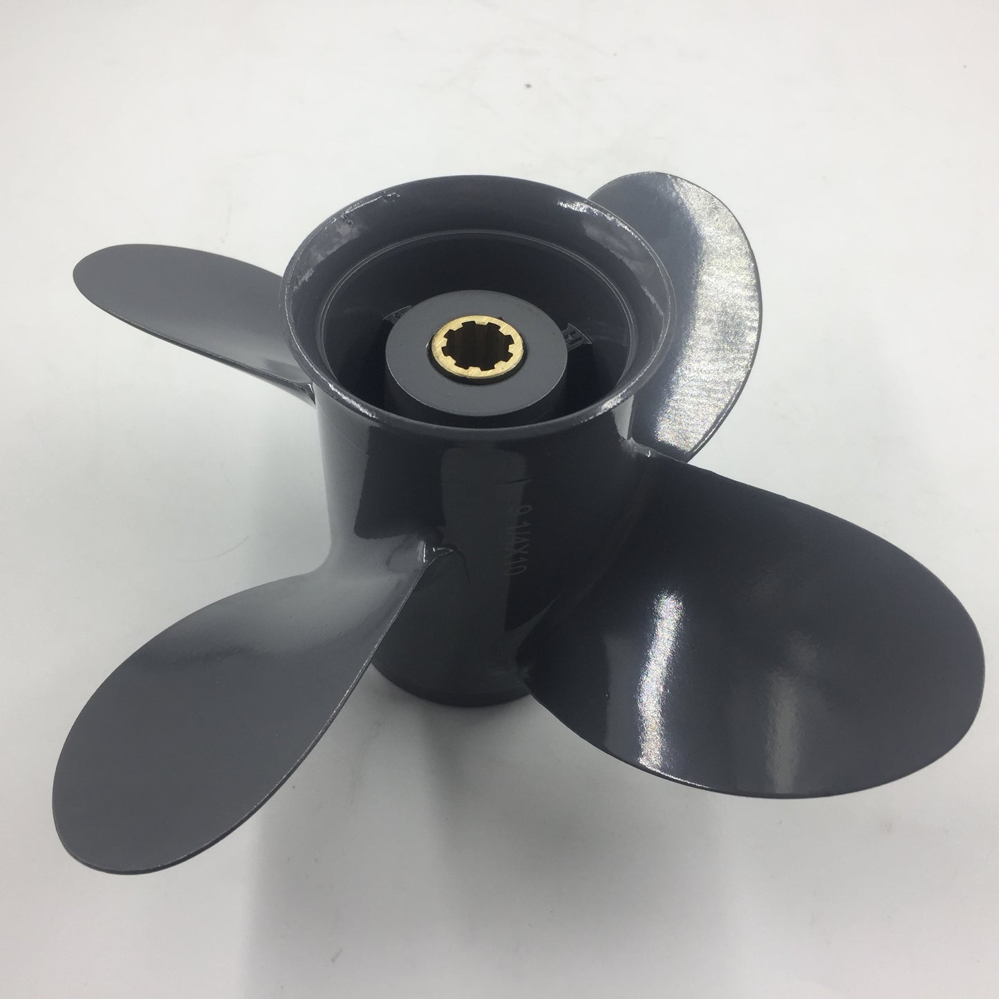 4 Blades 8-20HP 9-1/4x10 Aluminium outboard propeller 8 Tooth for HONDA outboards 9.25x10