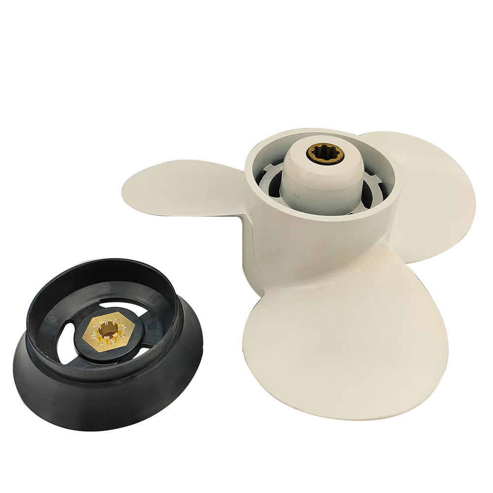 9.9-15HP 9-3/4x6-1/2 Aluminum Propeller High Thrust  for YAMAHA outboard 683-W4592-02-EL