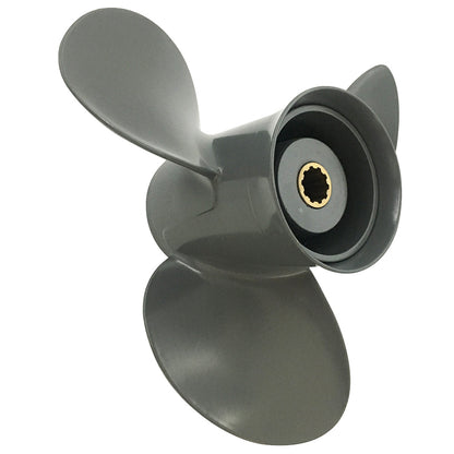 25-30HP 9-7/8x10 Aluminium outboard propeller 10 Tooth for HONDA outboards 9.875x10 OEM 58130-ZW2-F21ZA