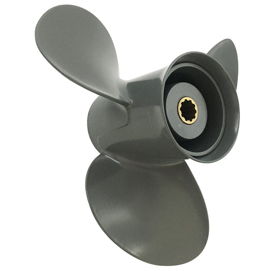 25-30HP 9-7/8x12 Aluminium outboard propeller 10 Tooth for HONDA outboards 9.875x12 OEM 58130-ZW2-F01ZA