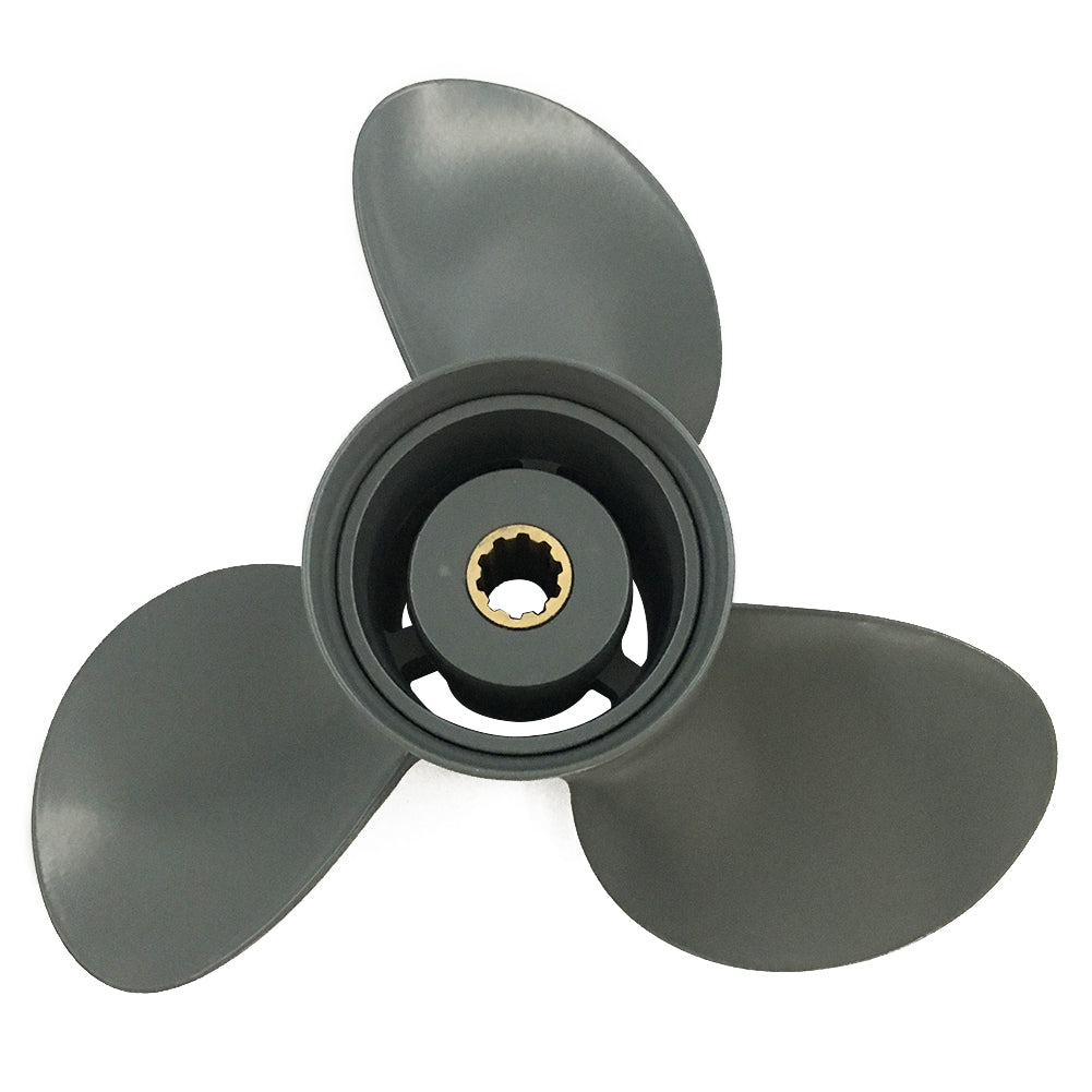 25-30HP 9-7/8x9 Aluminium outboard propeller 10 Tooth for HONDA outboards 9.875x9