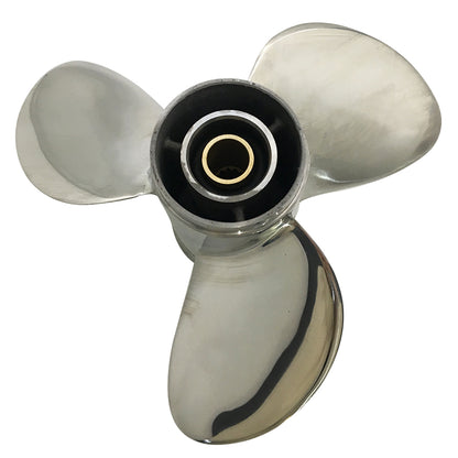 9.9-20HP 9-1/4x9 Stainless Steel Propeller 14 tooth SS Prop for MERCURY outboard 9.25x9