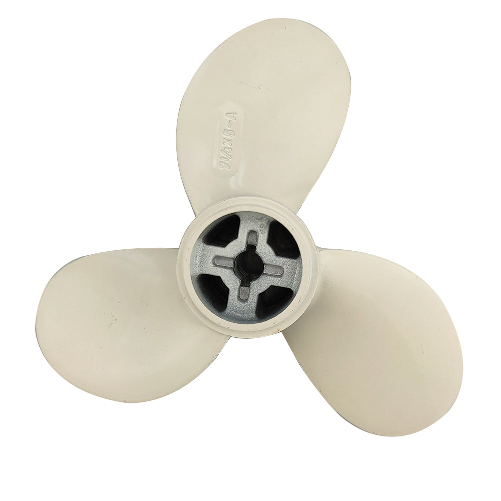 2A/B 7-1/4x5 aluminum alloy pin drive outboard propeller for YAMAHA outboard OEM 6F8-45942-01-EL 7.25x5