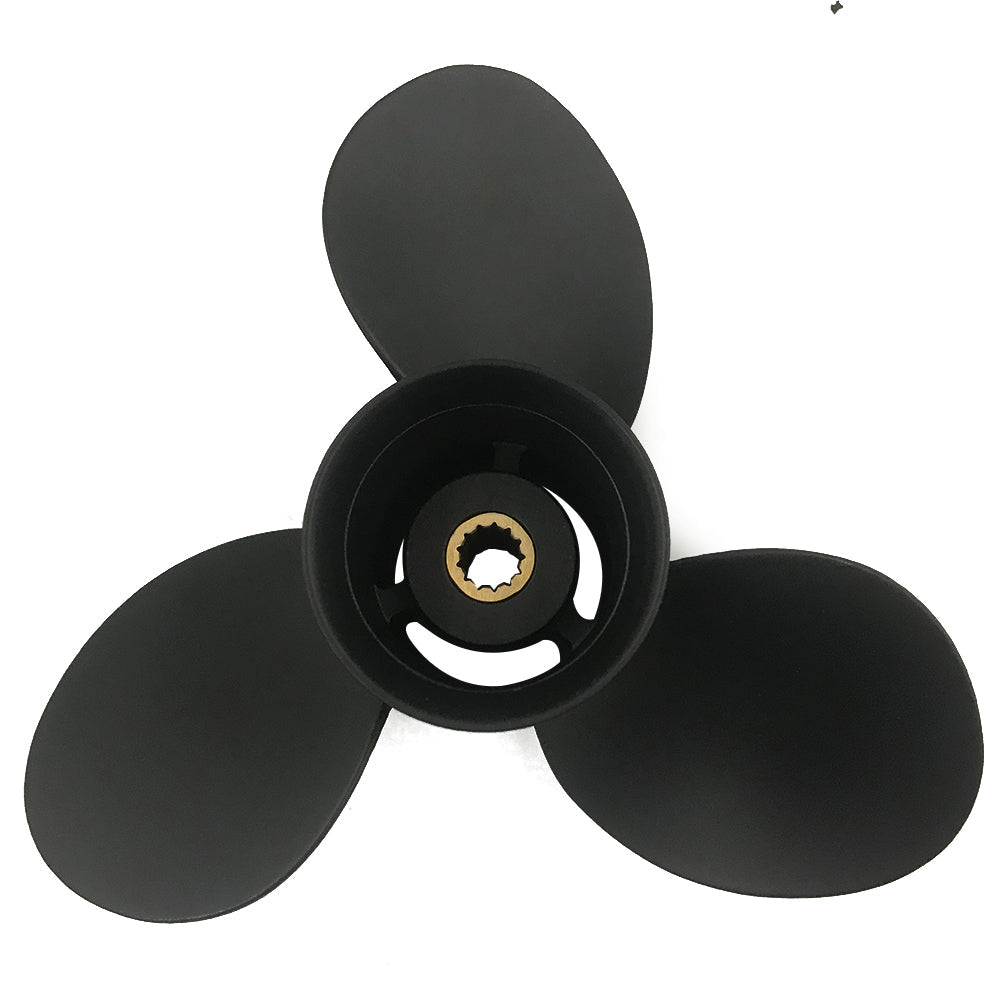 8-15HP 9-1/4X9 Aluminium Propeller 13 Tooth for BRP JOHNSON EVINRUDE OMC STERN DRIVE Outboard 9.25X9