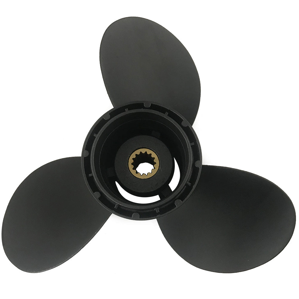 15-35HP 10-1/4X12 Aluminium Propeller 14 Tooth for BRP JOHNSON EVINRUDE OMC STERN DRIVE Outboard 10.3x12