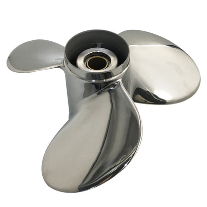 35-60HP 11-1/8x14 Stainless Steel Propeller 13 tooth SS Prop for HONDA Outboard Motor