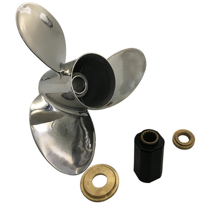 350-450HP 15-1/4x21 Stainless Steel Propeller 17 tooth SS RH Prop for YAMAHA V8 outboard